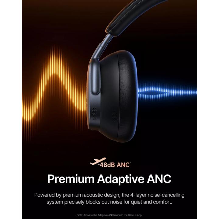 Actual product image Baseus Inspire XH1 (ANC, 65 h, Cable, Wireless)