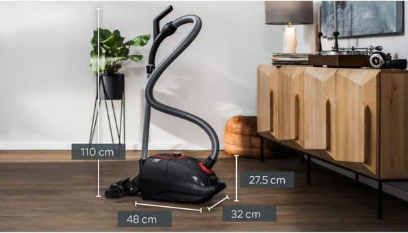 Image du produit Siemens Aspirateur avec sac, Z 7.0, Gris, VSZ7XTRM