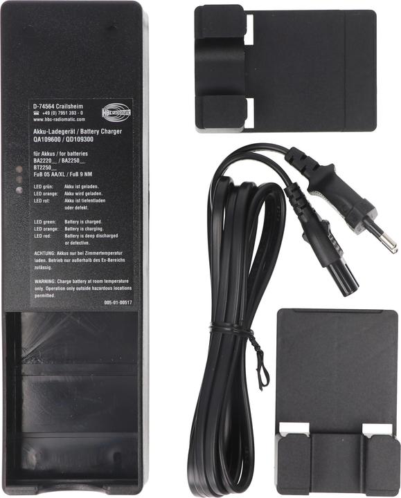 Immagine prodotto HBC Radiomatic Original-Ladegerät HBC QA109600 für HBC FUB03, FUB05, FUB9NM