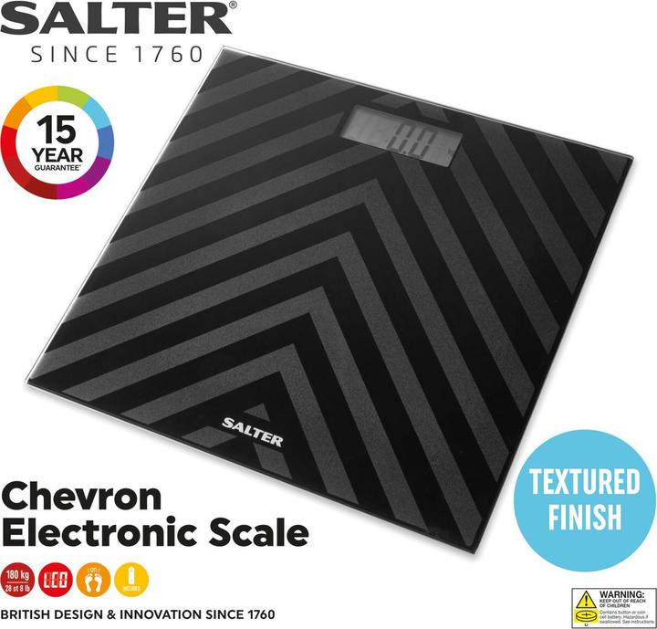 Produktbild Salter SA00287 BACFEU16 Chevron Two Tone Bathroom Scale (180 kg)
