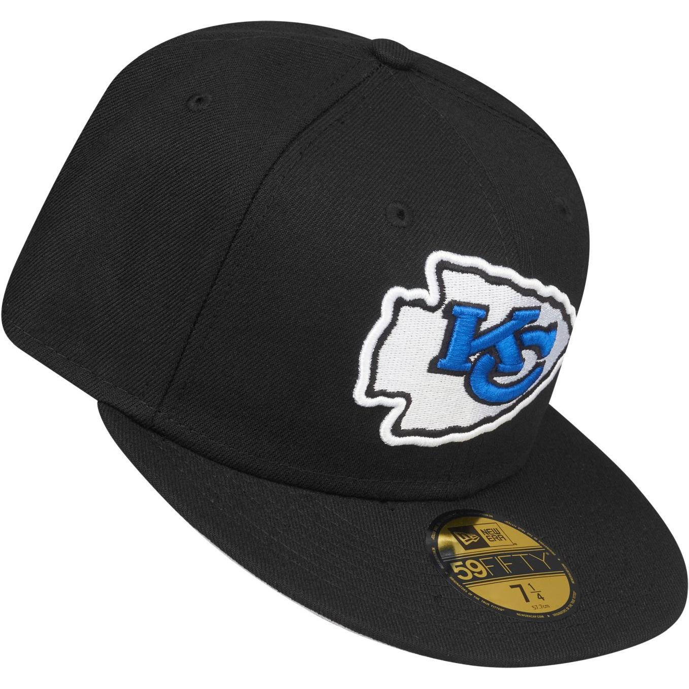 Thumbnail - New Era, Herren, Cap, 59Fifty Fitted Cap - NFL Kansas City Chiefs - 8, Schwarz, (8)