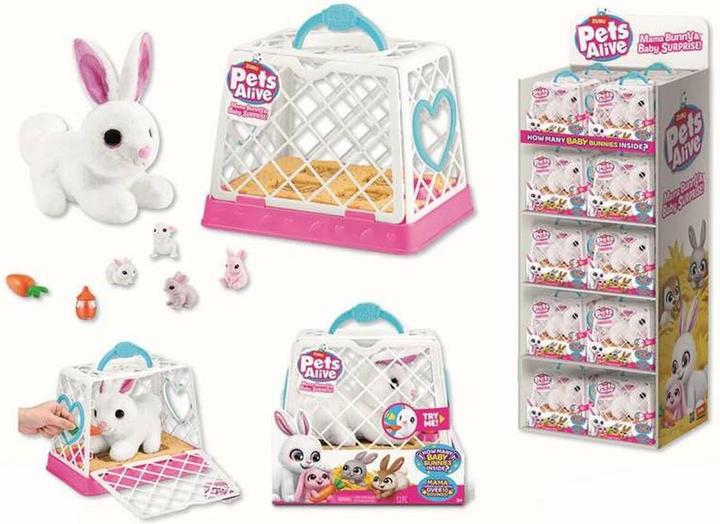 Productafbeelding Zuru Pets Alive Mama Bunny Surprise (20 cm)