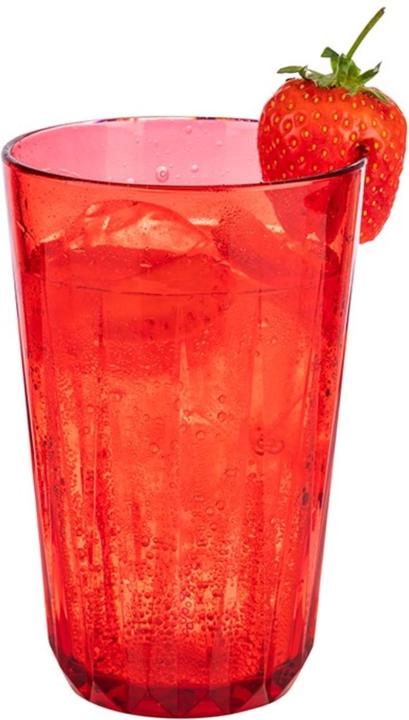 Produktbild APS Trinkbecher Crystal rot D8cm H12.5cm, 300ml (0.30 l, 1x)