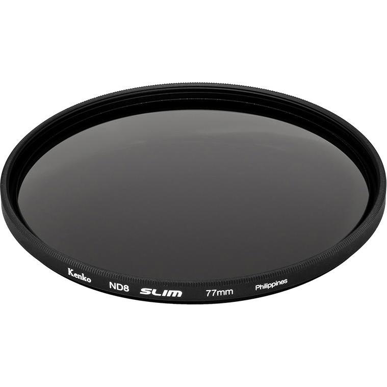 Kenko Smart Filter ND8 Slim Neutral density camera filter (72 mm, Neutral Color Filter, 72 mm), Objektivfilter, Schwarz