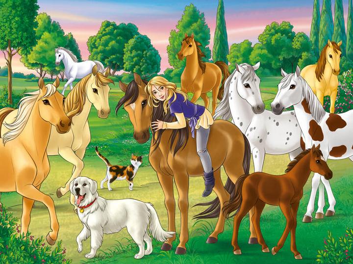 Produktbild Ravensburger Kinderpuzzle 12004009 - Lissy - 300 Teile XXL Lissy Puzzle für Kinder ab 9 Jahre (300 Teile)