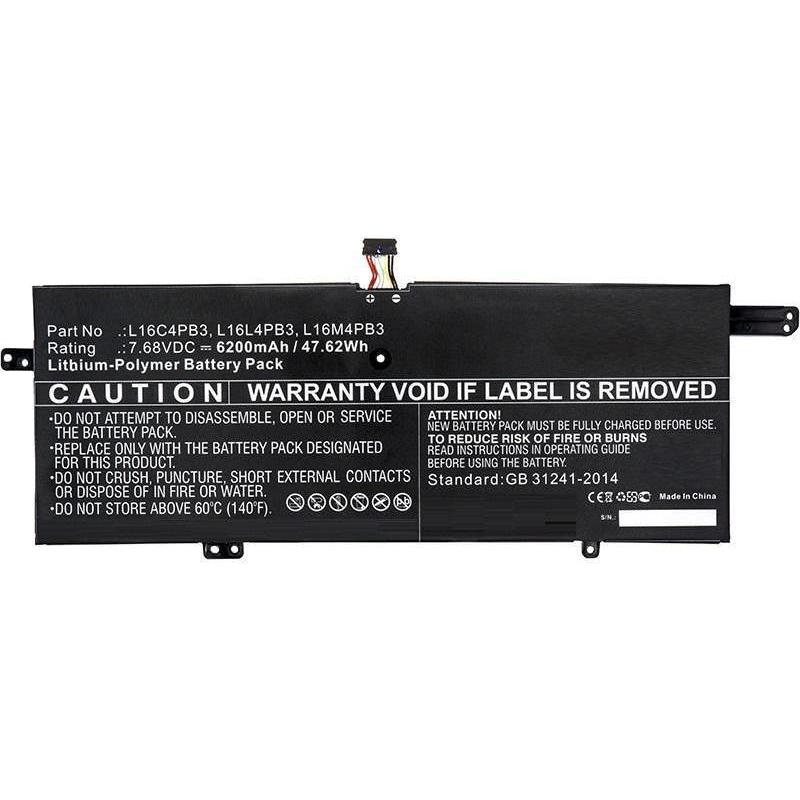 CoreParts Laptop Battery for Lenovo (6200 mAh), Notebook Akku, Schwarz