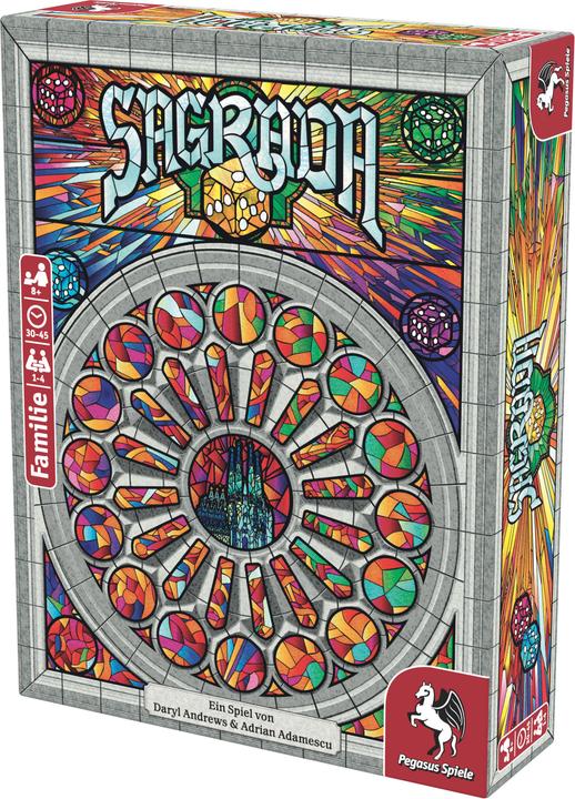 Immagine prodotto Pegasus Sagrada (Tedesco, 1 - 4 Giocatori)