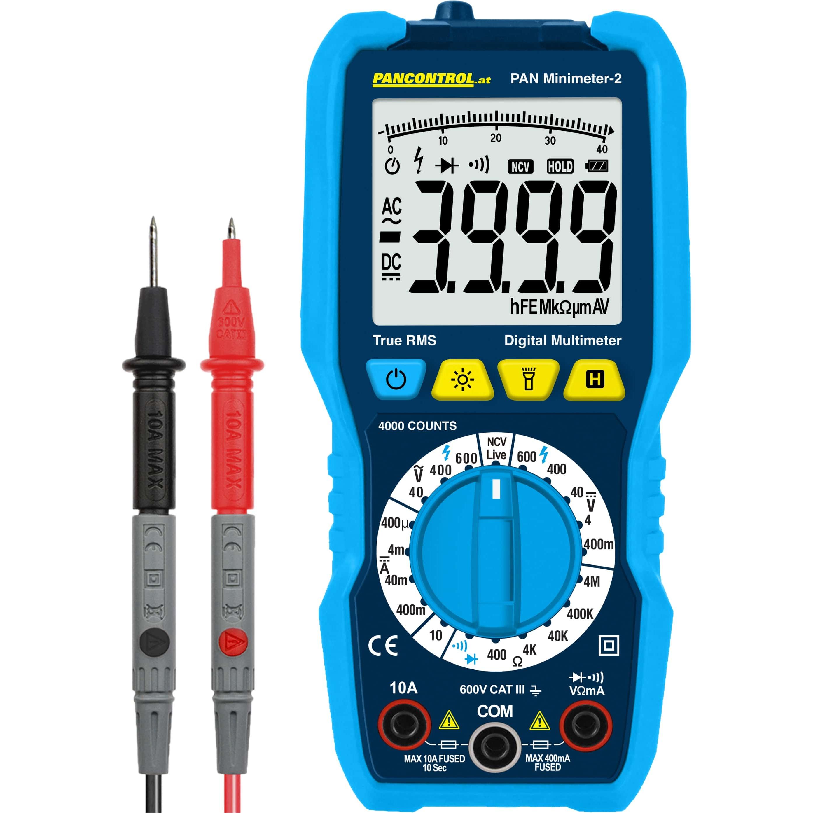 Pancontrol, Multimetro, Multimeter PAN Minimeter-2 (CAT III 600V)