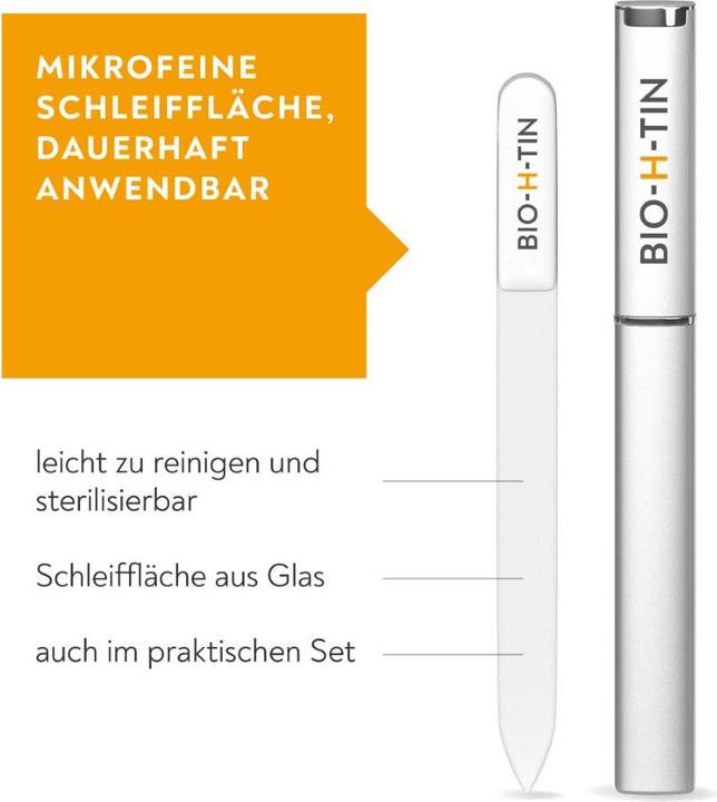 Produktbild Bio-H-Tin Glas-Nagelfeile, 1 St. Feile