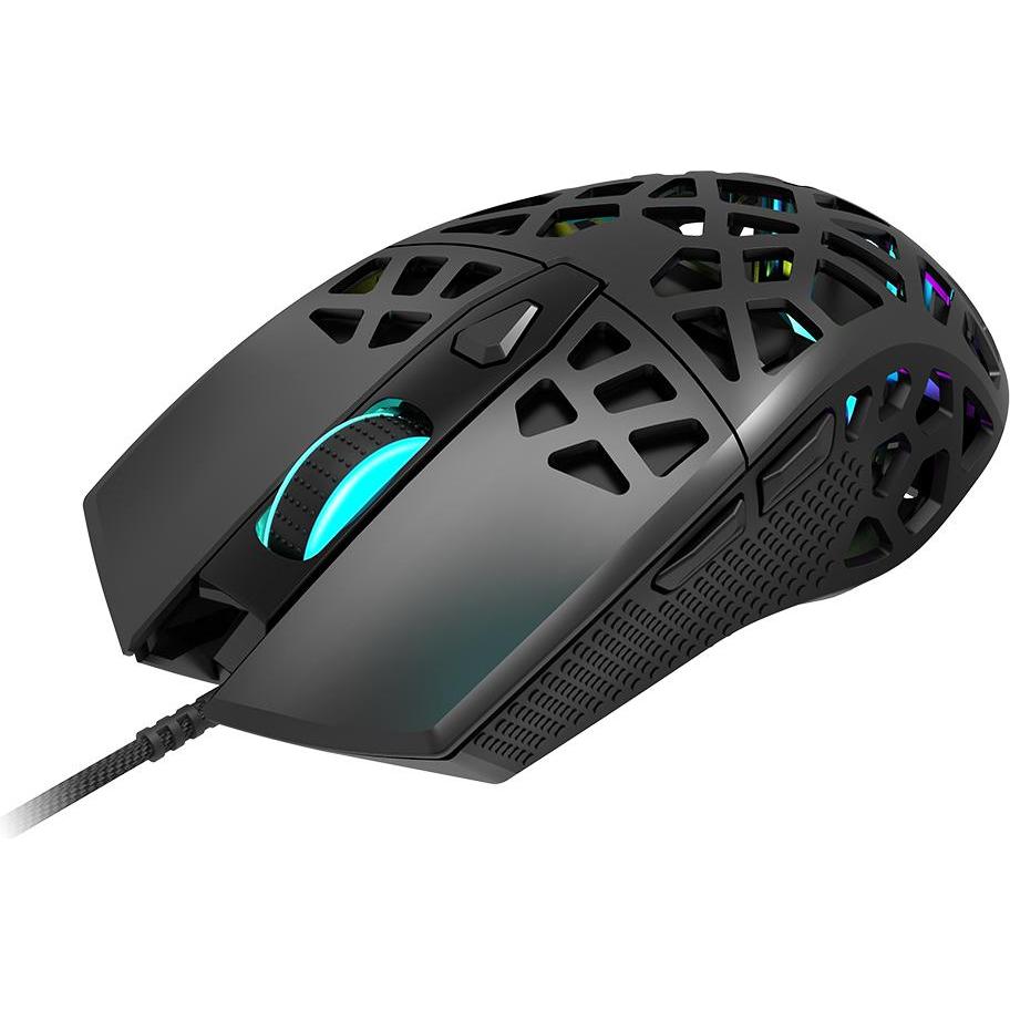 Canyon GM-20 Maus USB Typ-A Optisch 12000 DPI (Kabelgebunden), Maus, Schwarz