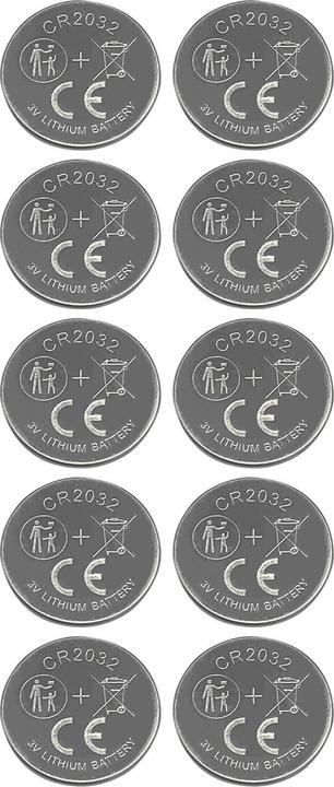 Produktbild Casativo CR2032 Lithium-Knopfzellen, 100er-Set, 3V (100 Stk., CR2032)