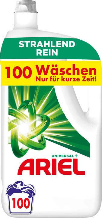 Ariel Universal+ (100 Waschgänge, Flüssigwaschmittel)