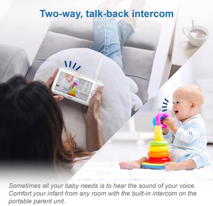 Actual product image VTech VIDEO BABYPHONE VIS XXL BM4550 (Video & Audio, 300 m)
