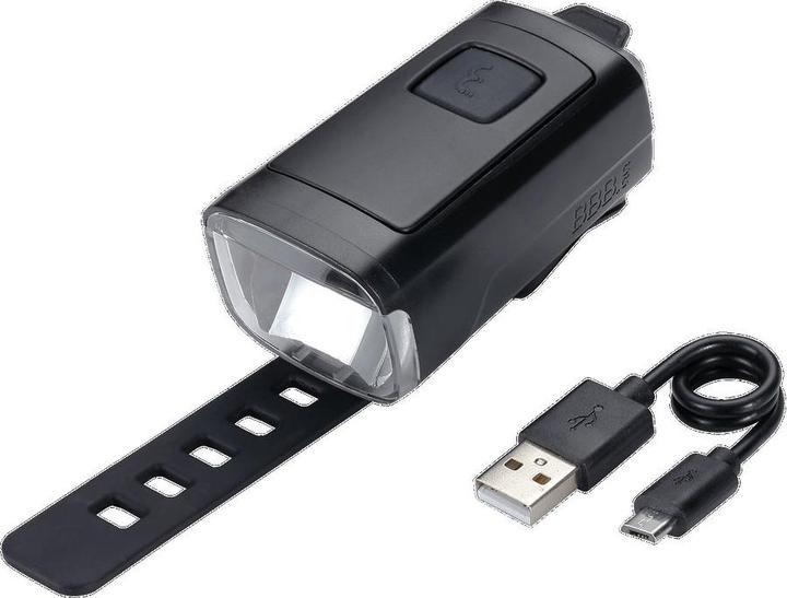 Actual product image BBB Front light Stud50 Strap 200 lumen battery (200 lm)