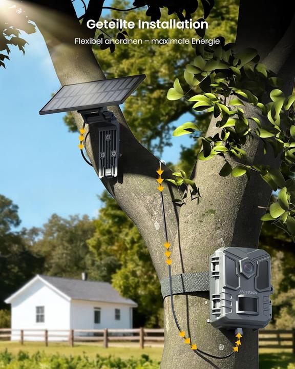 Produktbild Misstech 4K UHD Solar-Wildkamera