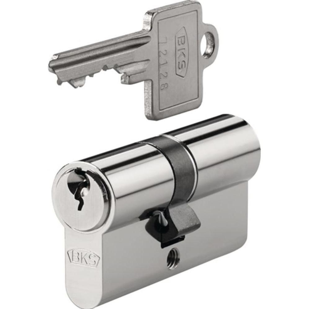 BKS, Türschloss + Schliesszylinder, Profildoppelzylinder PZ 8800 45/60 mm Anzahl Schlüssel 3 verschiedenschliessend (Pro...
