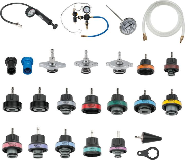 Actual product image KS Tools Cooling system diagnostic service kit