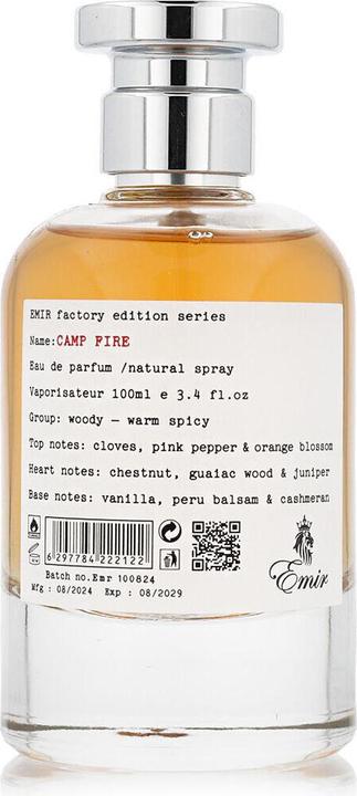 Immagine prodotto Paris Corner Emir Camp Fire Factory Edition - EDP - Volume: 100 ml (Eau de parfum, 100 ml)