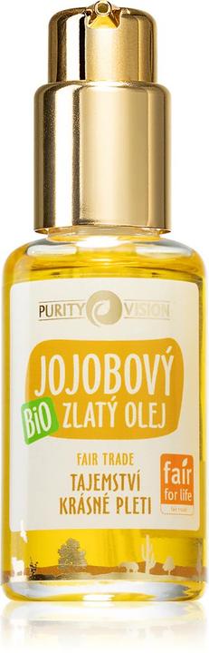 Produktbild Purity Vision - Organic Golden Jojoba Oil - Fair Trade - Volume: 45 ml (Körperöl, 45 ml)