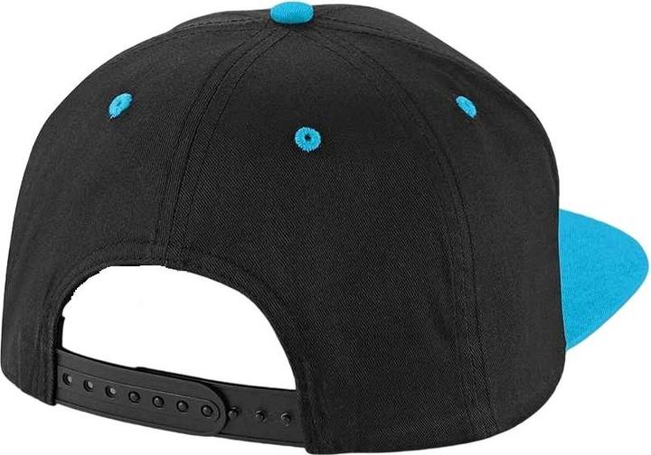 Actual product image Beechfield Contrast 5 Panel Snapback Cap (One size)