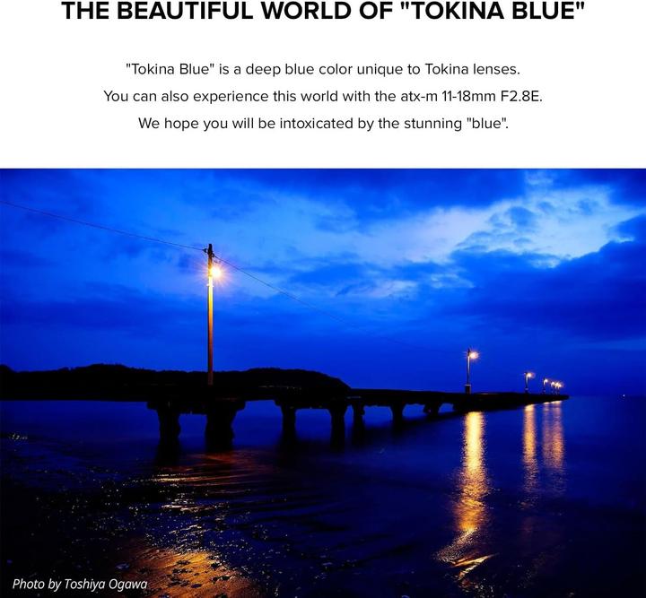 Image du produit Tokina ATX-M 11-18mm F2.8 Sony E (Sony E, APS-C / DX)