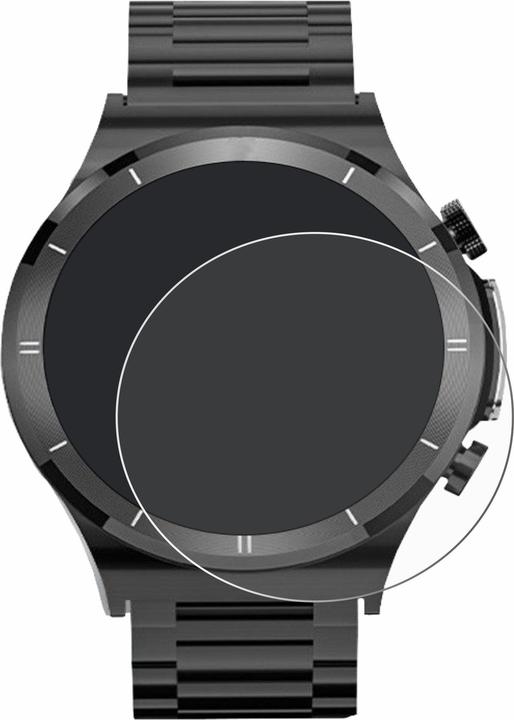 Actual product image upscreen Scratch Shield Protector (Smartwatch 1.39")
