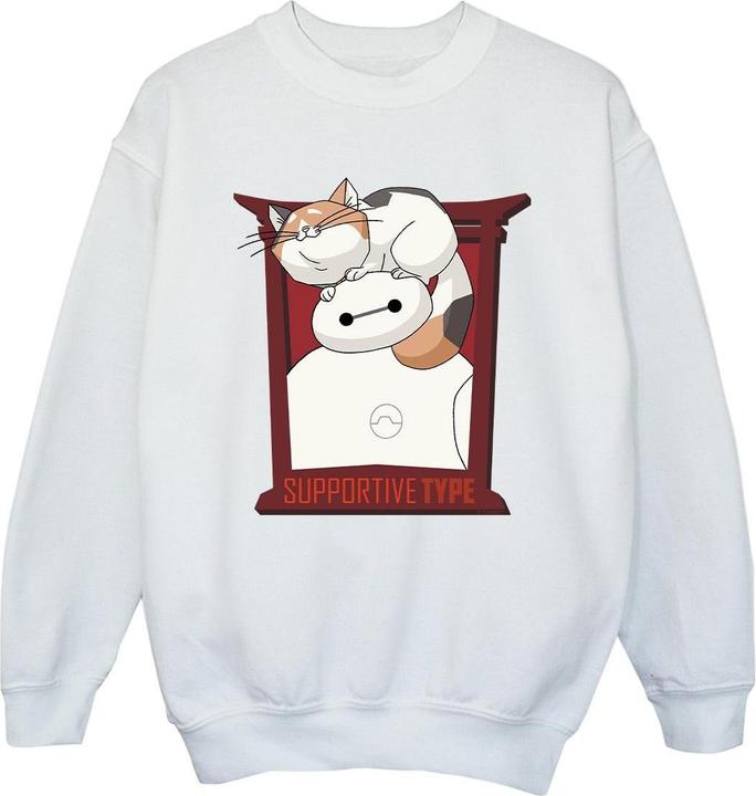 Produktbild Disney Big Hero 6 Baymax Frame Support Sweatshirt Mädchen (128)