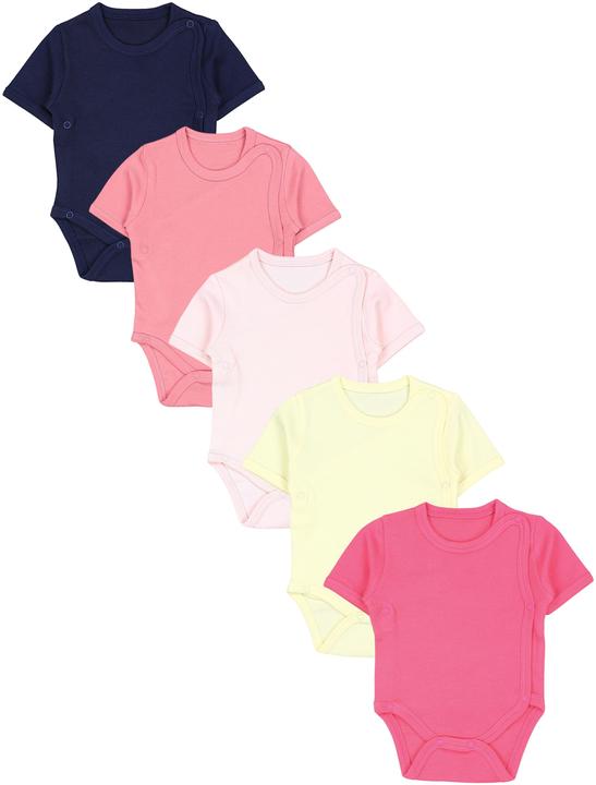 Dunkelblau, Gelb, hellrosa, Himbeere, Mintgrün, Pastelgelb, Puderrosa, Rosa