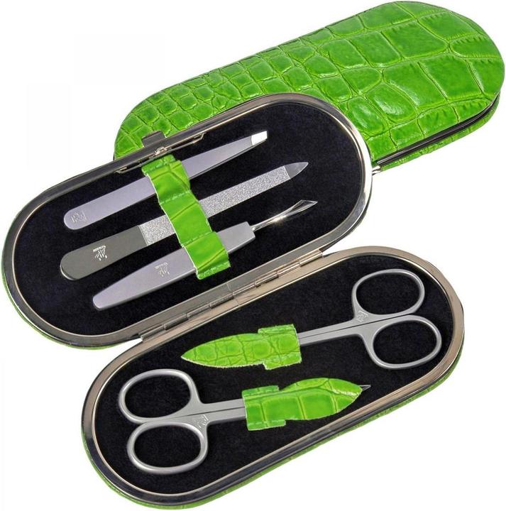 Sacher TF200R.1024 - 5-teilig Maniküretui Manikürenset apfel Leder