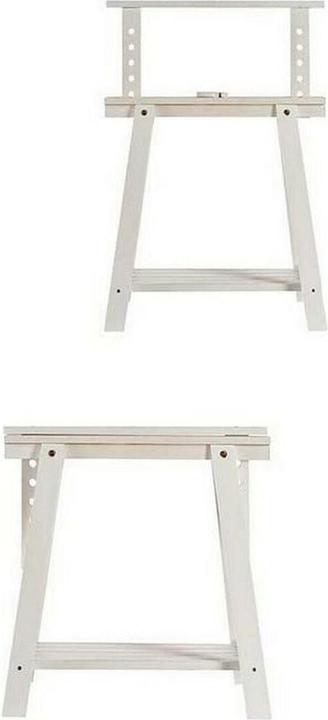 Actual product image Kipit white wooden adjustable easel