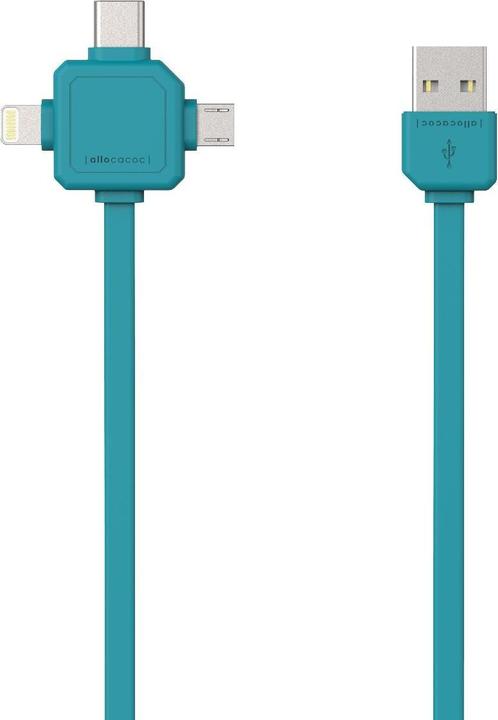 Allocacoc USB 3 in 1 (1.50 m, USB 2.0)