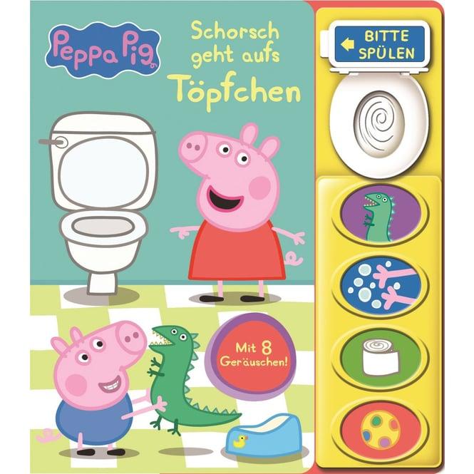 Actual product image Phoenix Peppa Pig Schorsch Goes Potty (Sound Book) (German)