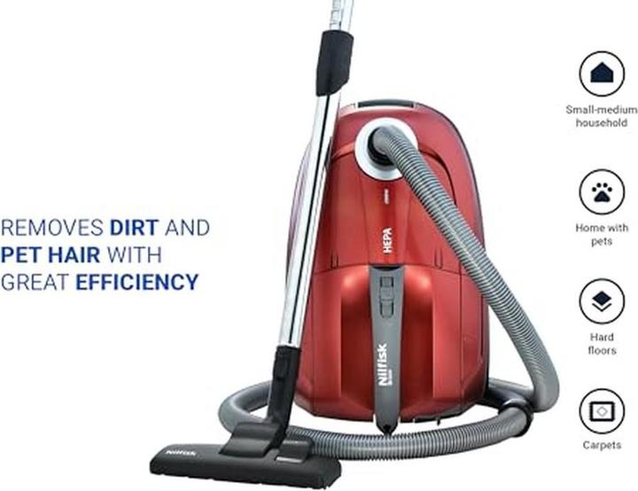 Image du produit Nilfisk Aspirateur à sec Bravo SR10P07A 700 W 2340 l/min 110 mbar