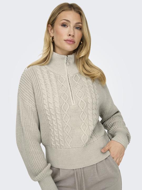 Produktbild Only Onldoritta Ls Cable Zip High Nec Nca Knt (M)