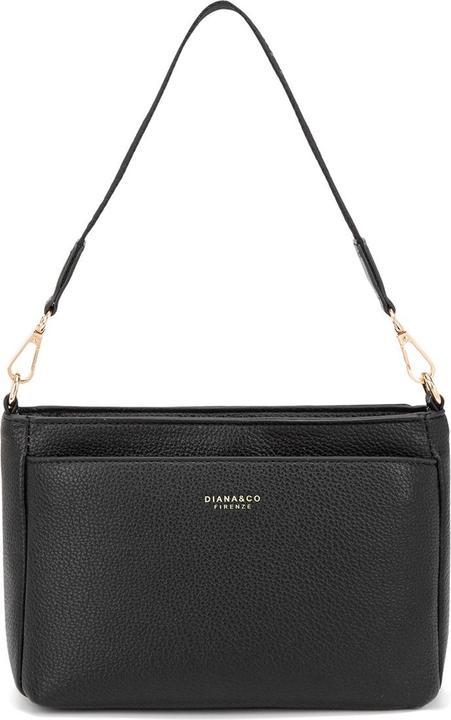 Produktbild Diana & Co **Damen Schultertasche - Modell Edera Nova - Vegan Pu Leder** - 24.0 X 17.0 X 8.0 Cm