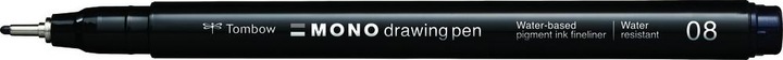 Actual product image Tombow Mono Drawing Pen (Black, 1 x)