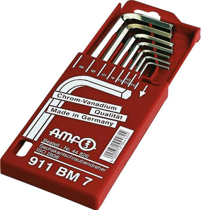 Actual product image Amf Hex key set