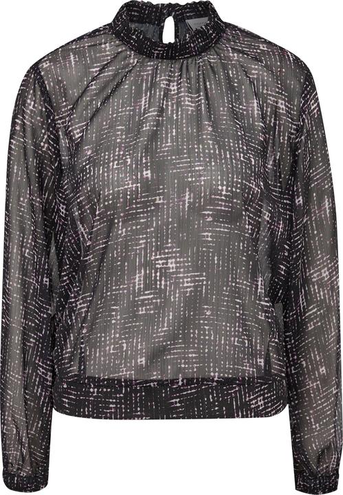 Produktbild Comma Bluse Chiffonbluse mit Glitzergarn (36)