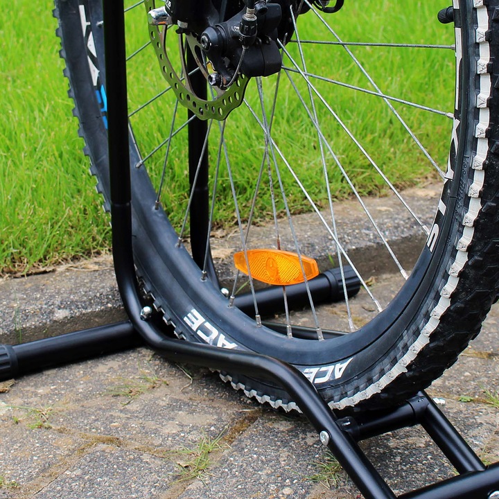 Produktbild Toboli Mobiler Fahrradständer 1 Fahrrad Bodenständer Reparatur Montageständer