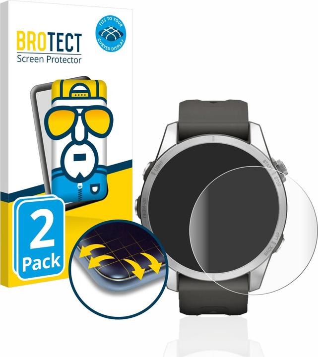 Productafbeelding BROTECT Volledige dekking Pellicola (Garmin Fenix 7S Pro Zonne-energie)