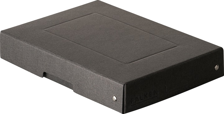 Produktbild Falken PURE Box Black A5 40 mm Füllhöhe schwarz (A5)