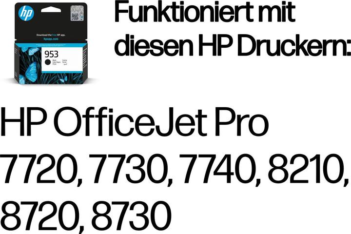 Produktbild HP 953 (BK)