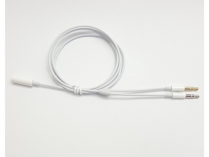 Produktbild PowerGuard Mikrofon Kopfhörer CTIA Headset Splitter Adapter Dual 3.5mm