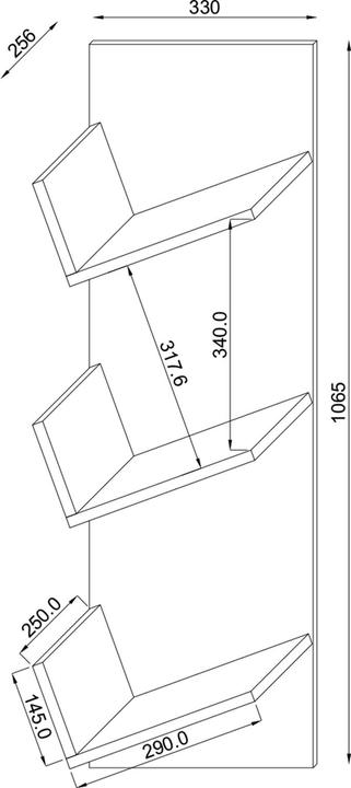 Produktbild VCM Sulda (33 x 26 x 106 cm)