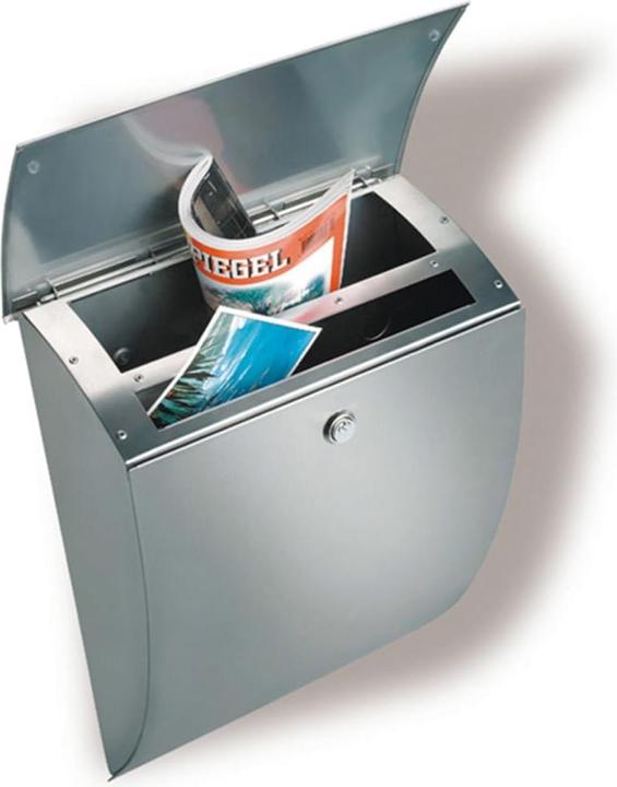 Image du produit Burg Wächter Boîte aux lettres en acier inoxydable MILANO 3843 ES