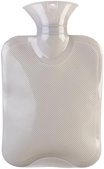 Actual product image Infactory Multifunctional hot water bottle with belt pouch and separate cover, 1 l (1 l, Bed flask with cover)