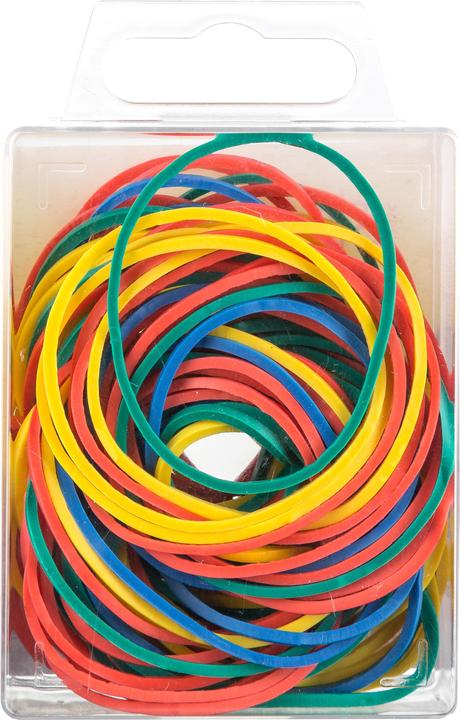 Actual product image Idena Rubber rings 80 pieces assorted colours Ø 40mm (80 pcs.)