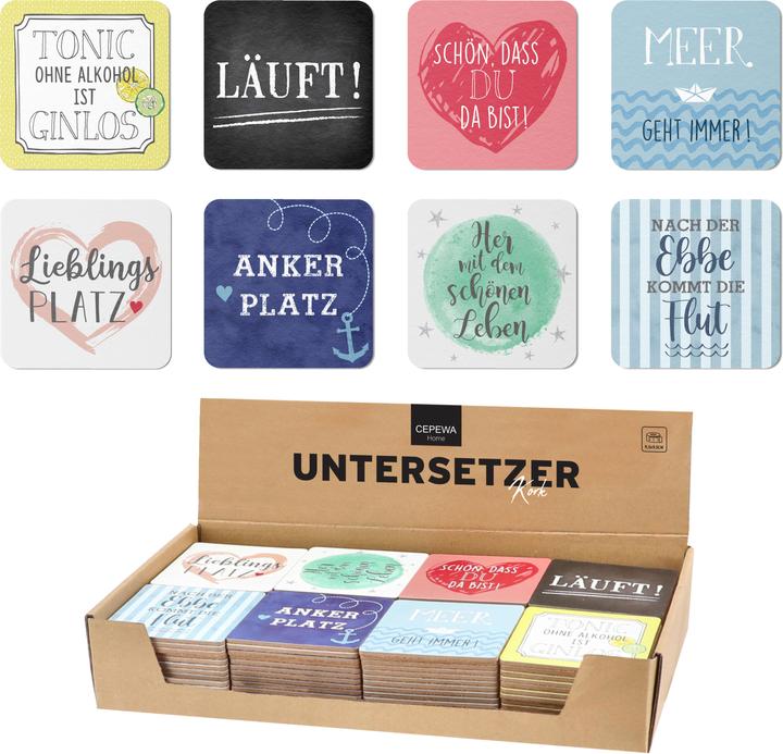 Produktbild G. Wurm Untersetzer (1x, Glasuntersetzer)