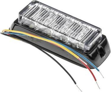 Produktbild RS PRO LED Beacon, Red, Dual Voltage, 12/24DV