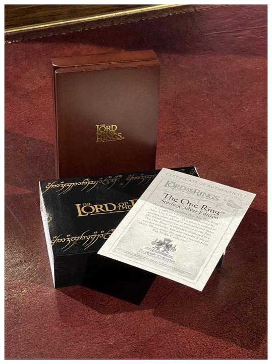 Produktbild Noble Collection Lord of the Rings: The One Ring - Gold Plated Sterling Silver (10)